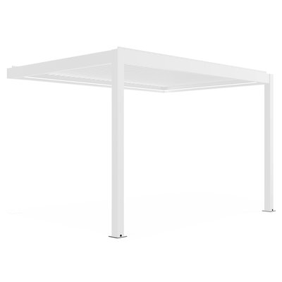 Pergola Bioclimatique Adossée et motorisée THEBES OVIALA