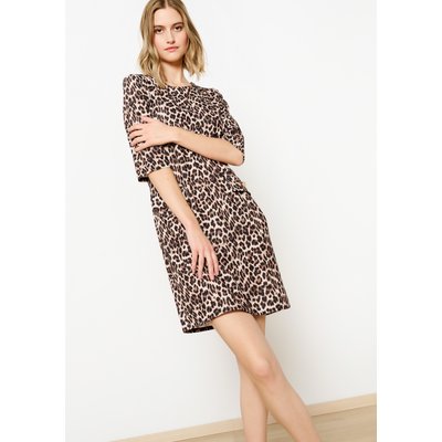 Robe boxy à imprimé léopard LOLALIZA
