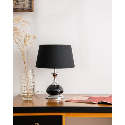 Lampe à poser en métal Julia N°178 - Bon état DEBONGOUT