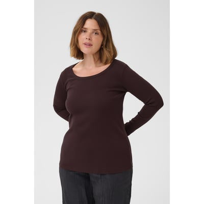 T-shirt à manches longues KAFFE CURVE