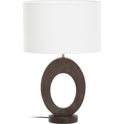 Lampe de table en bois au design ajouré RECOLLECTION