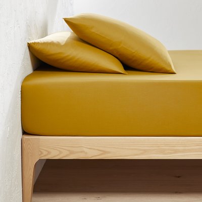 Lenzuolo con angoli 30% cotone riciclato balza 25, Scenario LA REDOUTE INTERIEURS