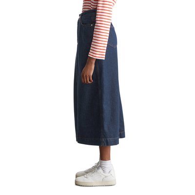 Maxi-jupe en jean relaxed en denim rigide foncé MARC O’POLO DENIM