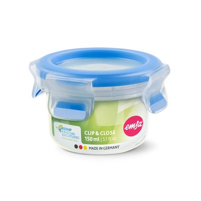 Boite ronde 0,15 L   clip&close EMSA