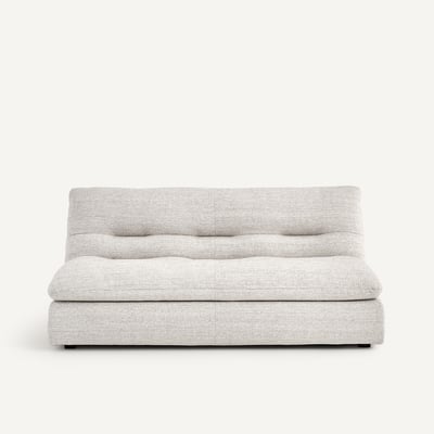3-Sitzer-Sofa, modular, aus meliertem, Stoff, GIULIANO AM.PM