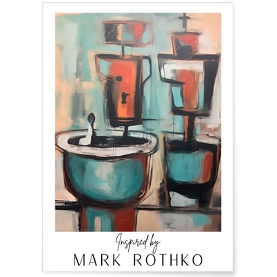 Affiche Mark Rothko n°10 L'AFFICHERIE