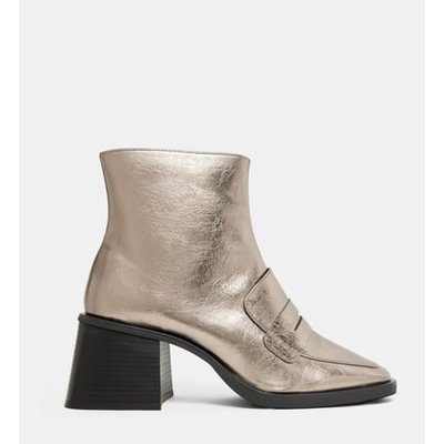 Bottines À Talons Flare Gwenaelle Détail Mocassin STUDIO CELESTE