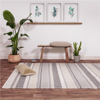 Stripe Eco Freindly Indoor/Outdoor Rug SO'HOME