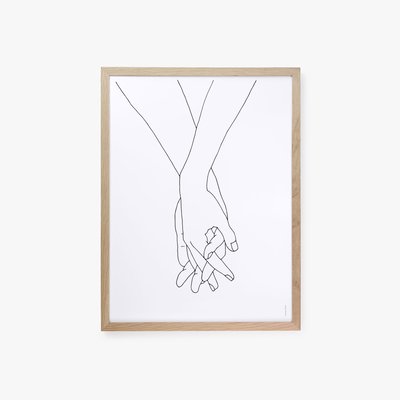 Ensemble, affiche seule 50x70cm COTTON BIRD