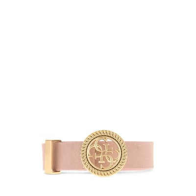 Ceinture 4G En Cuir Véritable GUESS