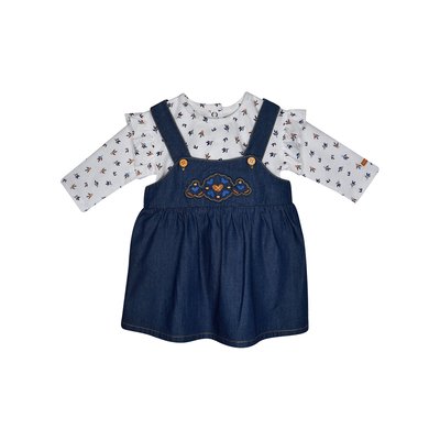 T shirt et robe en jean fanchon SUCRE D'ORGE