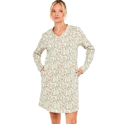 Chemise de nuit manches longues Cotton Layer SELMARK
