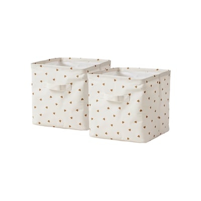 Lot de 2 bacs de rangement VERTBAUDET