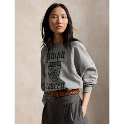 Rundhals-Sweatshirt mit Wappenprint POLO RALPH LAUREN