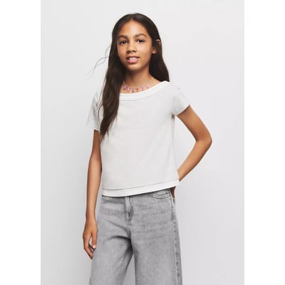 T-shirt coton double MANGO KIDS
