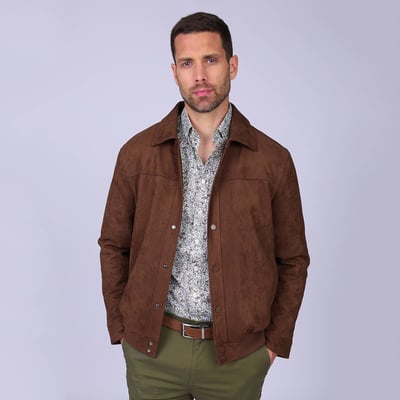 Veste suédine Harlem MISE AU GREEN