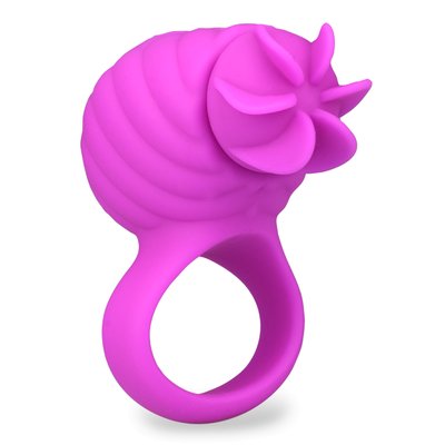 Anneau pénis ring cockring rotatif silicone USB LOVE AND VIBES
