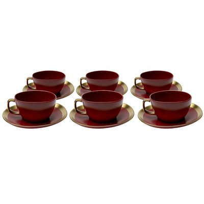Lot de 6 tasses à café, VIBRATIONS KARE DESIGN