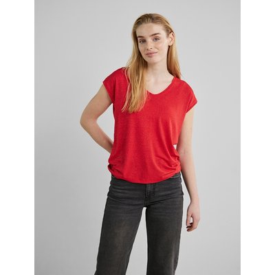 Camiseta efecto brillante PIECES