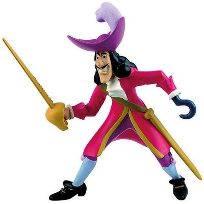 Figurine Capitaine Crochet avec épée BULLYLAND
