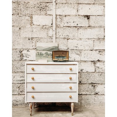 Commode blanche Garance N°110 - Bon état DEBONGOUT