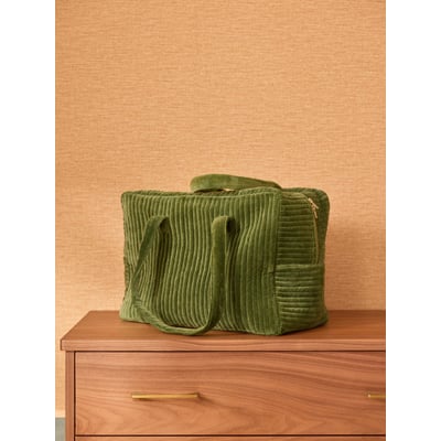 Sac week-end en velours CYRILLUS