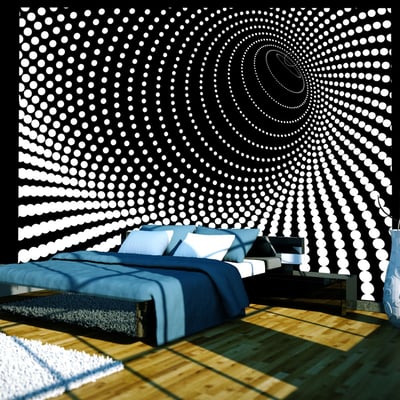 Papier peint intissé panoramique 3D et Perspective Abstract background 3D EDEN