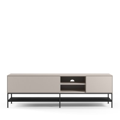 Meuble tv 2 portes en bois et métal L180cm- ELYA DRAWER