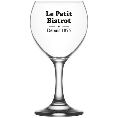 Boîte de 6 verres à pied   21 cl-BISTROT TREND UP