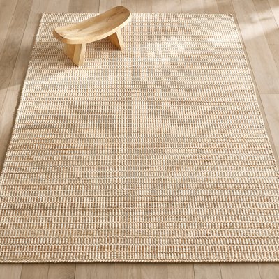 Tapis tissé main, jute et laine, Ruleto AM.PM