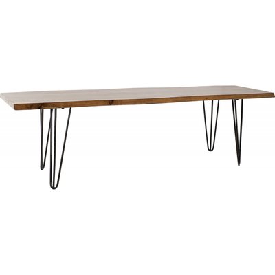 Banc en acacia et métal, Alpino RECOLLECTION