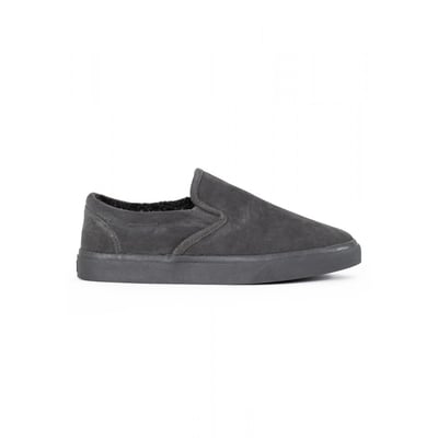 Chaussons en daim fourrés en laine ALDEN MINNETONKA