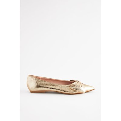 Ballerines avec nœud bout pointu NEXT