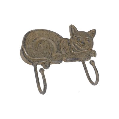 Patère chat en métal vieilli AUBRY GASPARD