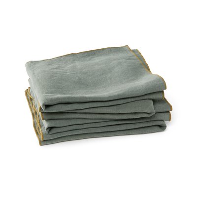4er-Pack Servietten Helmati, gewaschener Hanf AM.PM