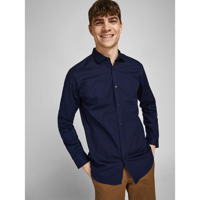 Cardiff Plain Slim Fit Shirt JACK & JONES