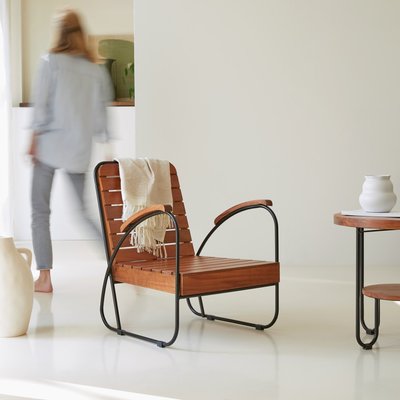 Fauteuil en acacia massif KEY WOOD TIKAMOON