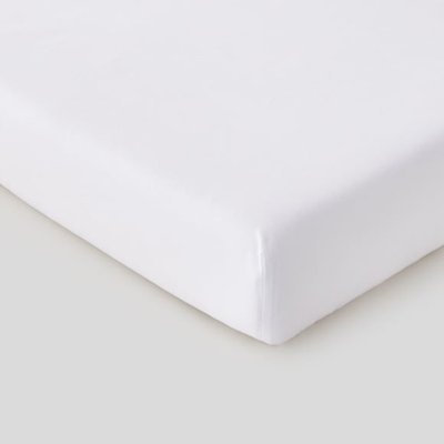 Drap housse, percale de coton, 100% coton bio GOTS MONOPRIX