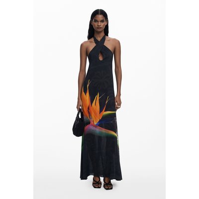Robe longue imprimée DESIGUAL