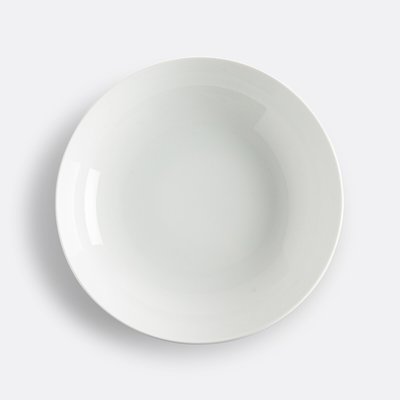 Lote de 4 pratos fundos, em porcelana, Atola LA REDOUTE INTERIEURS