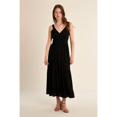 Robe longue à bretelles MOLLY BRACKEN