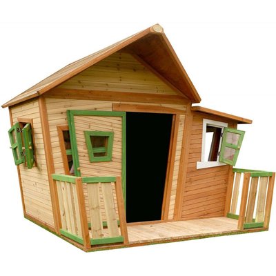 Grande cabane d'extérieur enfant en bois Lisa AXI