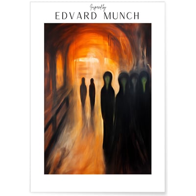 Affiche Edvard Munch n°17 L'AFFICHERIE