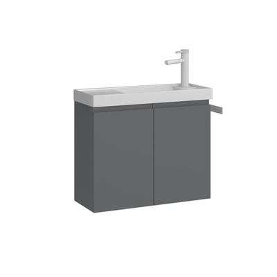 Meuble lave-mains suspendu 2 portes IRIS PIER IMPORT