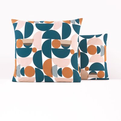 Combo Graphic Cotton Pillowcase LA REDOUTE INTERIEURS