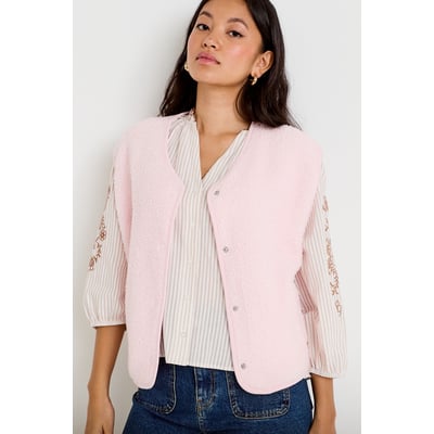 Gilet  sans manches effet polaire CACHE CACHE