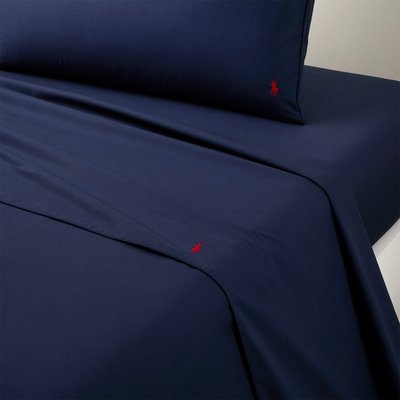 Drap plat en percale de coton, POLO PLAYER RALPH LAUREN HOME