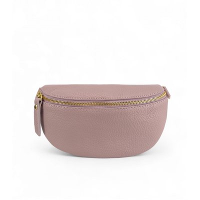 Sac banane en cuir grainé italien LOU-DO OH MY BAG