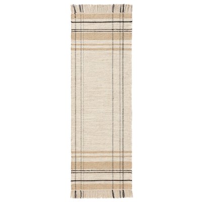 Tapis de couloir en laine fait main BAHATI BENUTA 