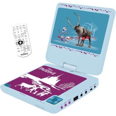 Lecteur DVD portable DVDP6FZ Reine des Neiges LEXIBOOK